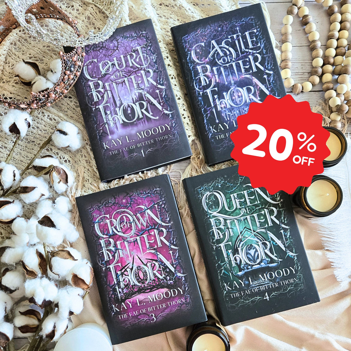 Hardcovers) Complete Series Set - The Fae of Bitter Thorn