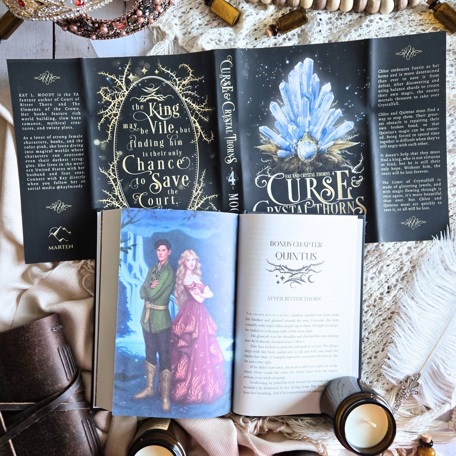 Curse and Crystal Thorns (Hardcover)