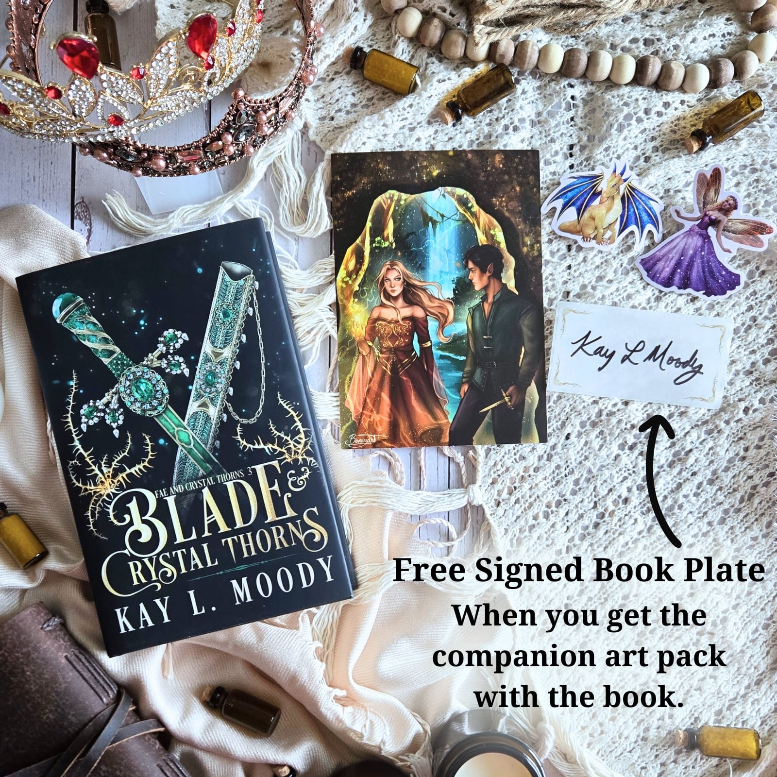 Blade and Crystal Thorns (Hardcover)