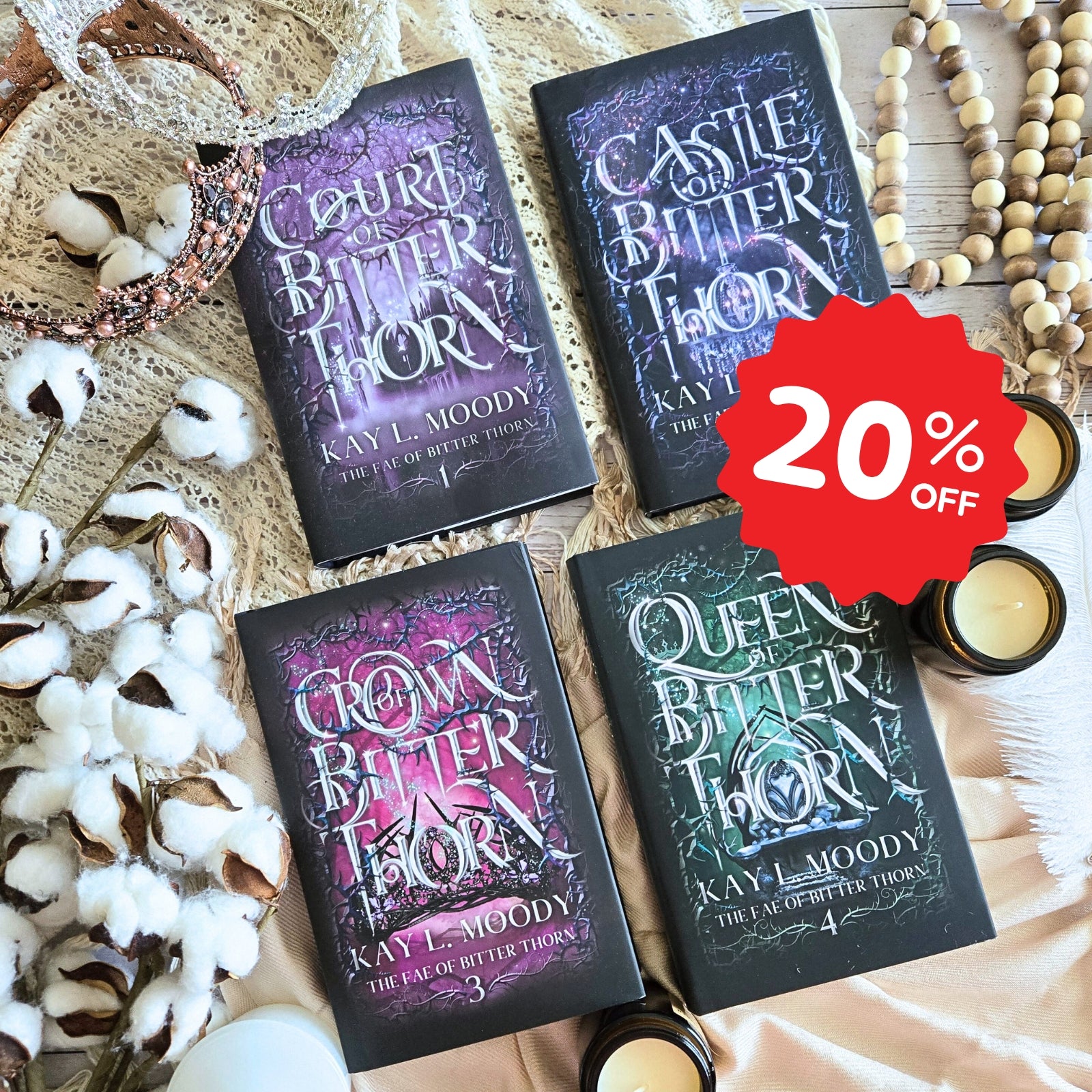Hardcovers) Complete Series Set - The Fae of Bitter Thorn