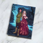 Load image into Gallery viewer, Chloe and Quintus Crystals Journal with Illustrated Cover, Companion to Curse and Crystal Thorns
