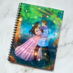 Load image into Gallery viewer, Clara and Revyn Nutcracker Journal with Illustrated Cover, Companion to Nutcracker of Crystalfall
