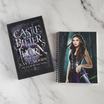 Load image into Gallery viewer, Elora Sword Journal with Illustrated Cover, Companion to Castle of Bitter Thorn
