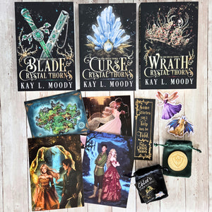 (Paperbacks + Swag) Complete Series Set - Fae and Crystal Thorns
