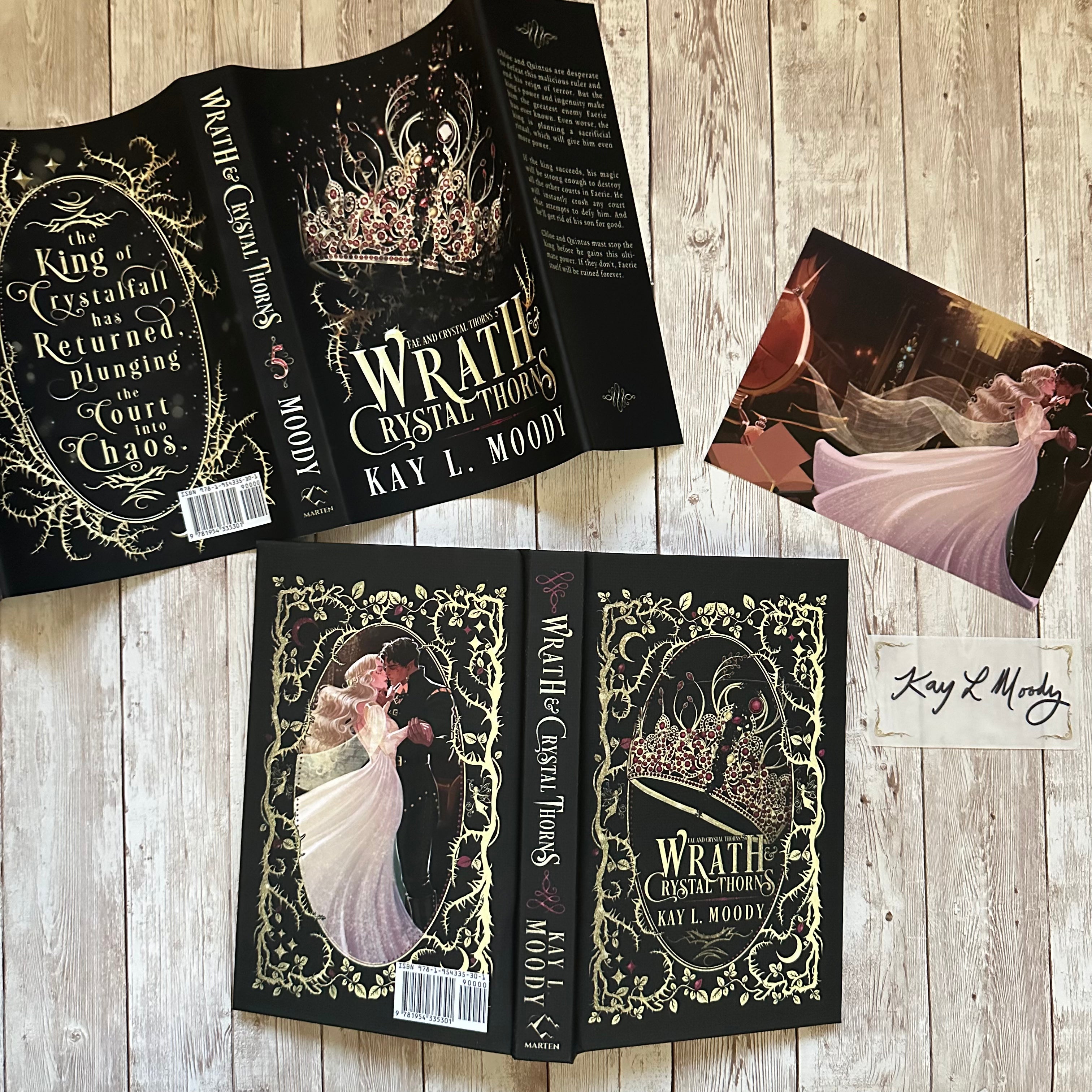 Wrath and Crystal Thorns (SIGNED Hardcover)