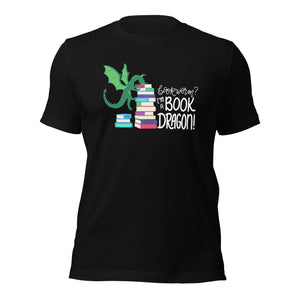 Unisex t-shirt DARK - Book Dragon