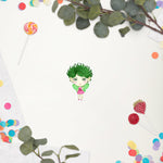 Load image into Gallery viewer, Tansy Chibi Sticker The Fae of Bitter Thorn Bubble-free stickers
